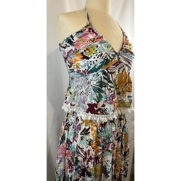 NWT Free People Ivory/Multi Colored Kahlo Printed Set Size XS - Picture 3 of 10